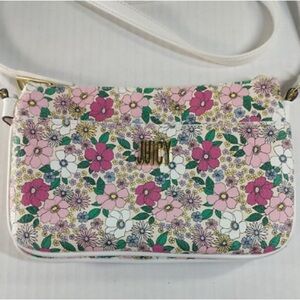 Juicy Couture Floral Crossbody Bag - Pink and White